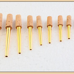 镀金唢呐子唢呐铜黄铜子白铜子无缝软木子子