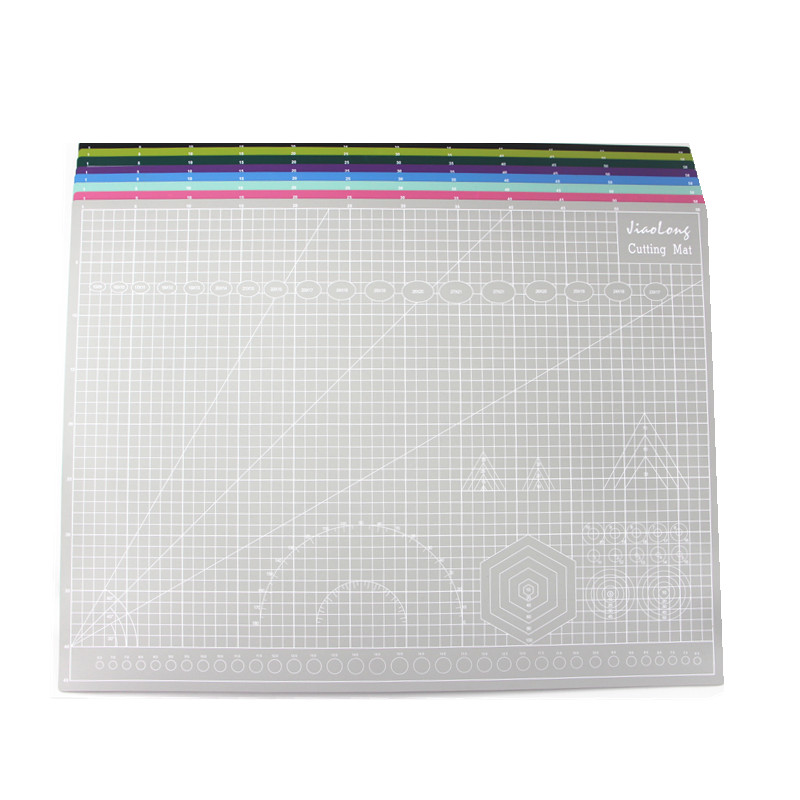 2切割板手工写字广告彩色面雕刻垫板介戒模型桌面保护垫板