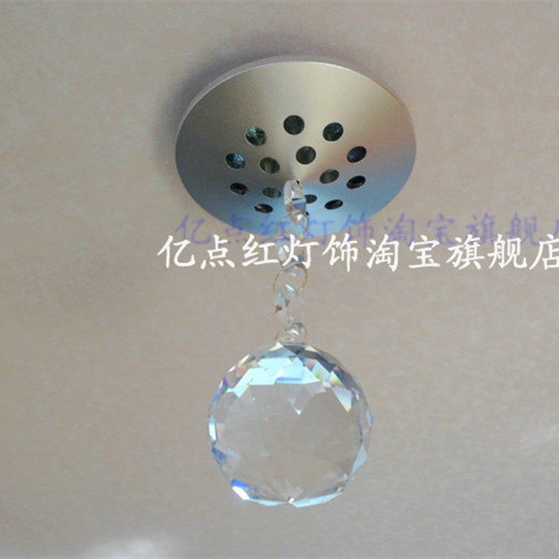 LED暖光客厅电视背景墙灯过道灯玄关灯酒吧t装饰水晶球灯罩