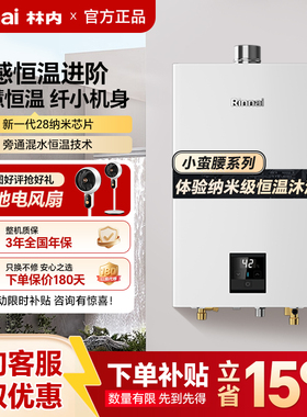 Rinnai/林内 RUS13E32G-PB4/PB4JSQ31-32GP/燃气热水器恒温强排式