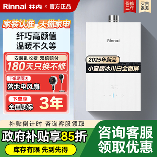 24升GT15 林内燃气热水器家用恒温安全天然气13 Rinnai