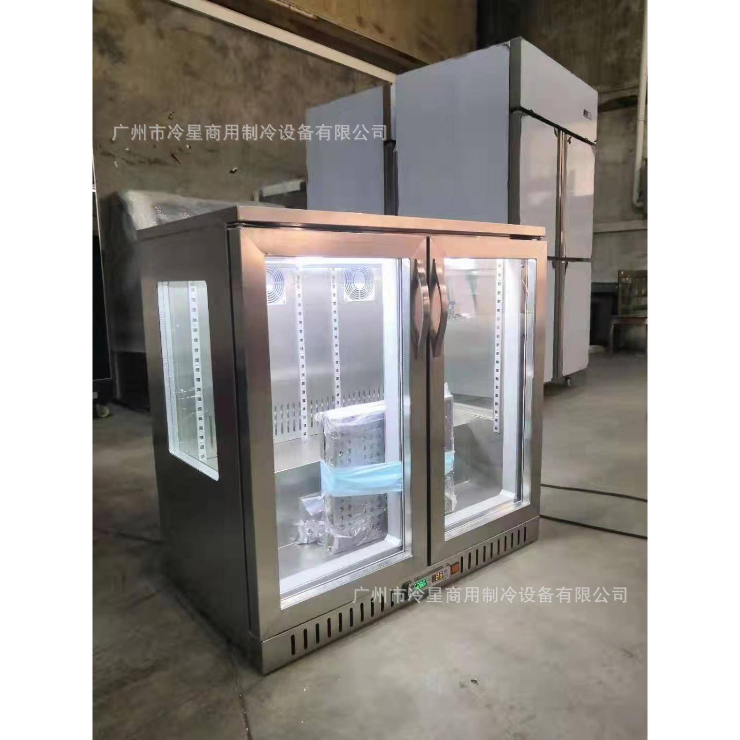 家用小型吧台冰柜恒温冷藏保鲜牛排熟成不锈钢展示柜牛肉排酸冰箱