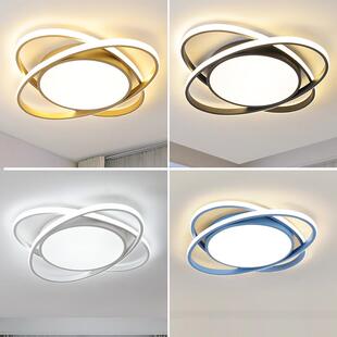 led卧室吸顶灯简约现代客厅北欧轻奢创意书房间餐厅灯具 2025新款