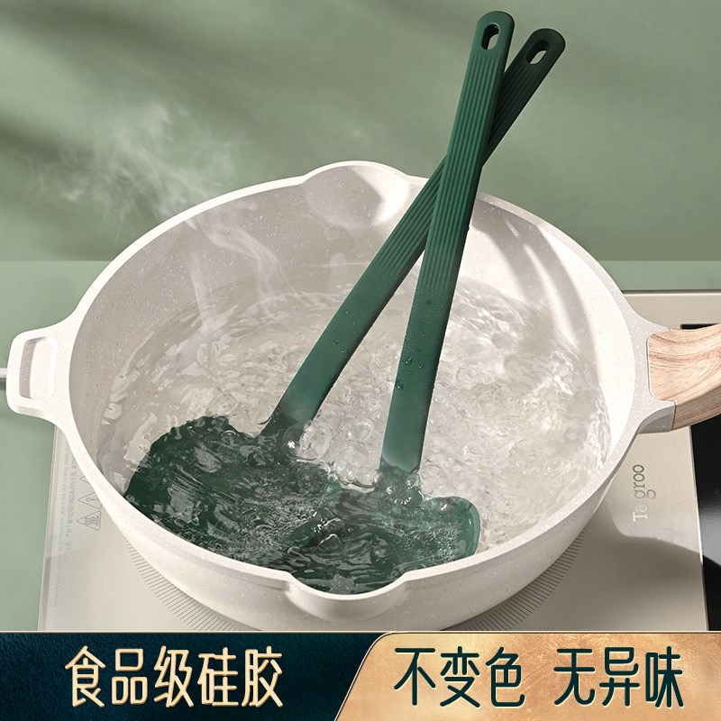 蘑菇铲家用硅胶锅铲耐高温炒菜铲子不粘锅专用厨具食品级钢芯炒勺