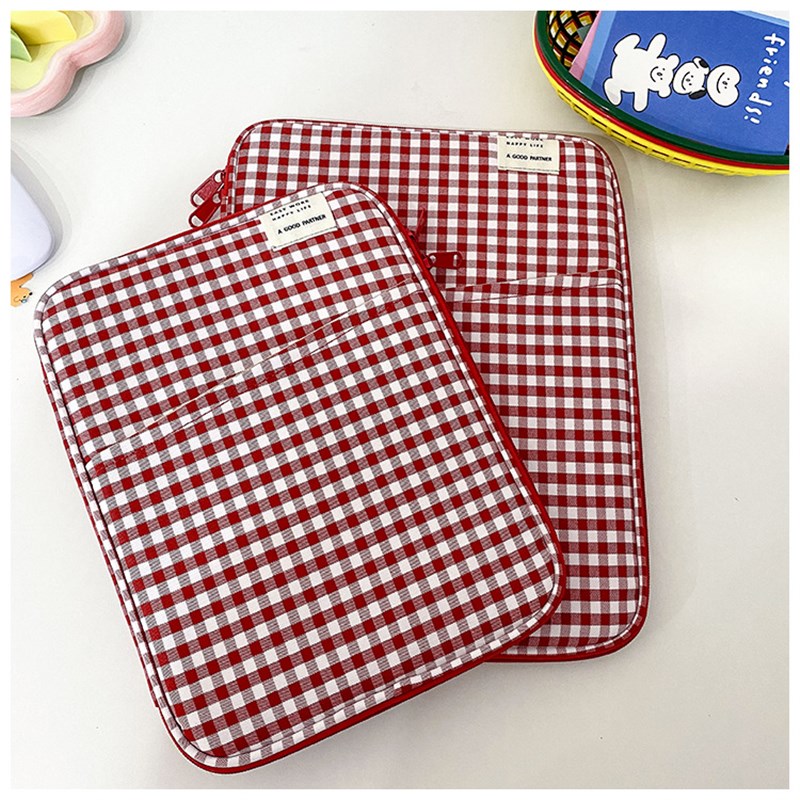 韩国livework格子ipd平板电脑包mcbook寸加厚笔记本内胆包in