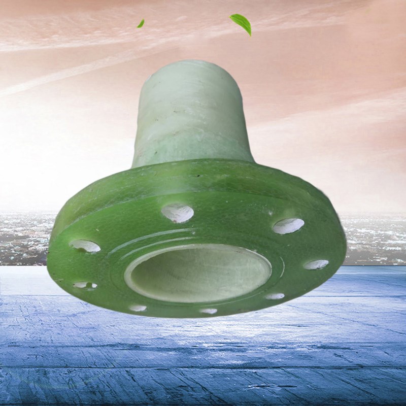 DN25 DN50玻璃钢法兰 耐腐蚀法兰盘 盐酸储罐法兰短管 耐高温管件