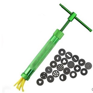 旋转式挤泥器 翻糖干佩斯 搓细条长条 条状工具