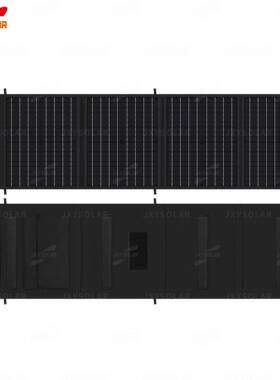 工厂直销户外便携式充电器80W太阳能折叠包手机、笔记本等通用