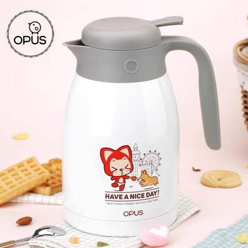 OPUS保温壶家用304不锈钢保温瓶L1.5大容量水壶暖壶暖瓶开水壶