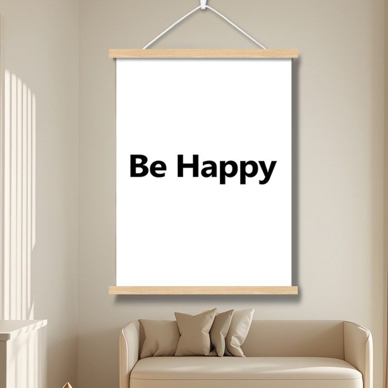 黑白字母电表箱盒装饰画遮挡挂画竖关配电闸卧室客厅床头墙壁,家居饰品,现代装饰画,淘宝优惠券,粉丝福利购,淘宝优惠卷