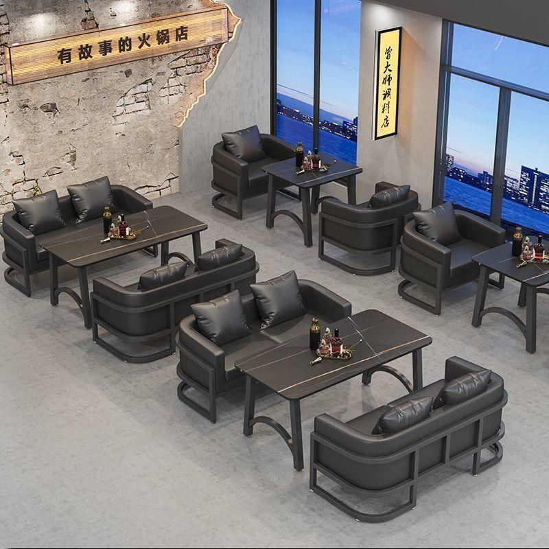 卡座沙发酒吧桌椅工业风酒馆咖啡厅餐吧烧烤茶楼吧商用,住宅家具,岩板餐桌,淘宝优惠券,粉丝福利购,淘宝优惠卷