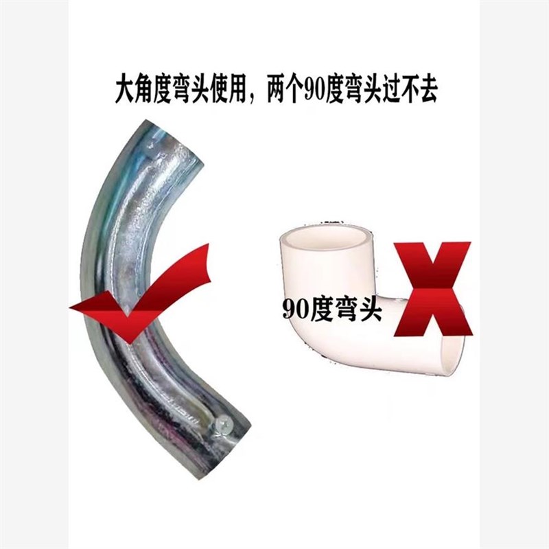 头 合金】毫米地暖管道疏通实芯轴电钻用 地暖堵塞疏通器