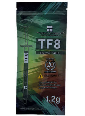 利民TF8 1.2克装导热硅脂台式机电脑笔记本CPU散热膏导热系数13.8