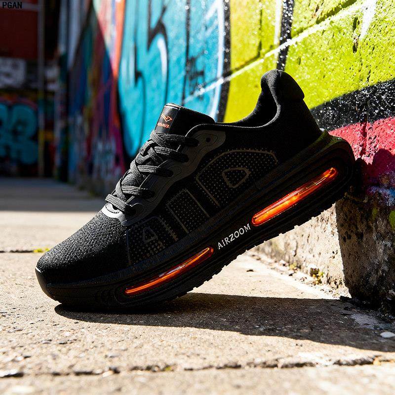 无碳板跑鞋2026春季气垫zoom缓震青少年运动鞋学生竞速跑步鞋男款