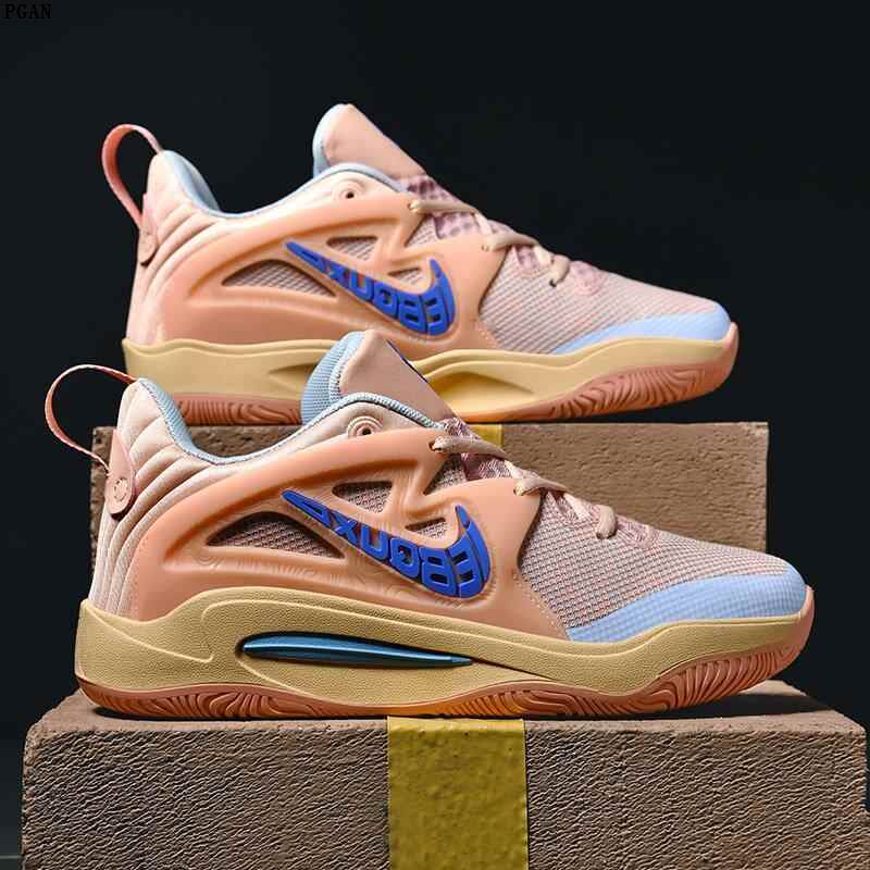 杜兰特15篮球鞋男女KD15鸳鸯透气防滑耐磨摩擦有声音儿童运动球鞋