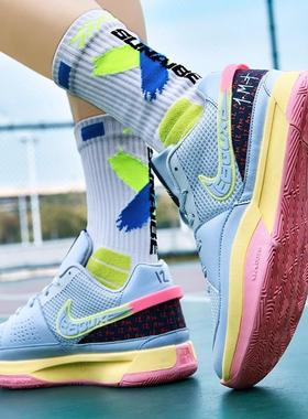 莫兰特一代篮球鞋男杜兰特kd15代儿童运动鞋中小学生球鞋男H0147