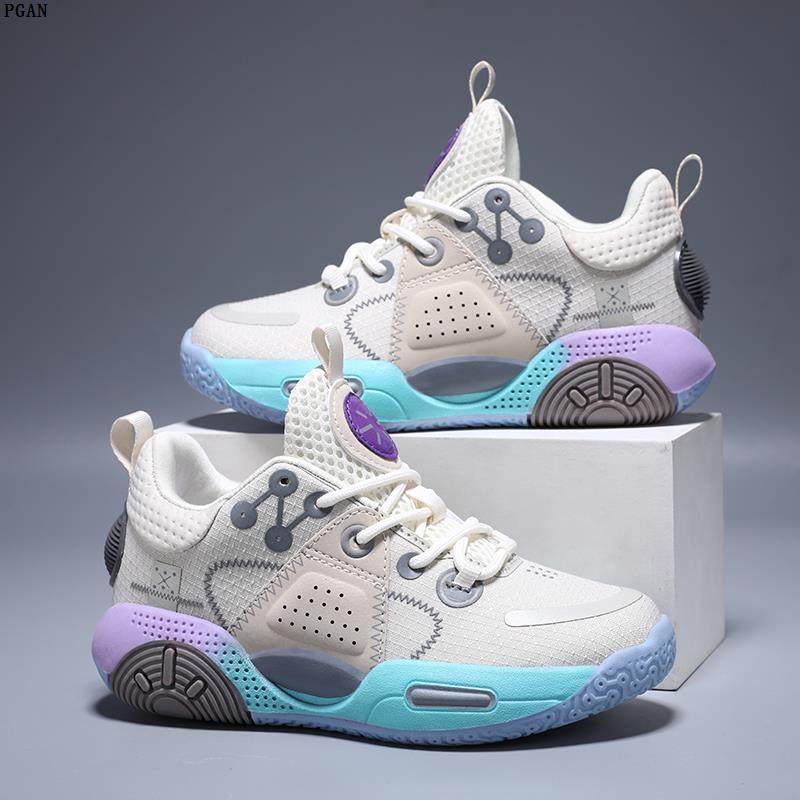 男童鞋子春夏款儿童专业训练篮球鞋软底女童运动鞋