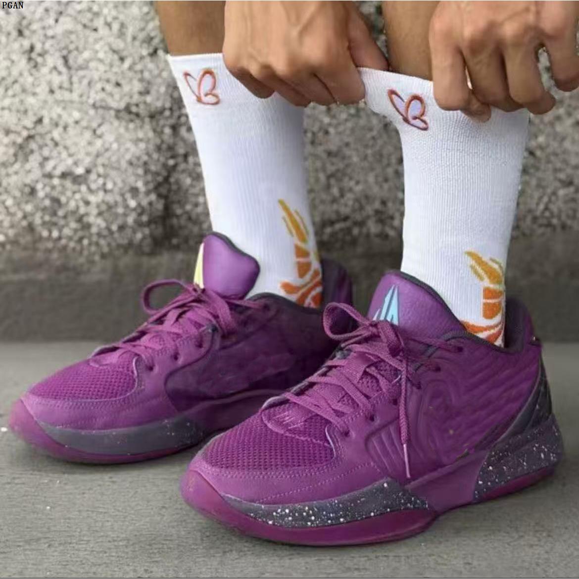 莫兰特二代儿童篮球鞋2代男童青少年小学生专业训练球鞋中大童1代