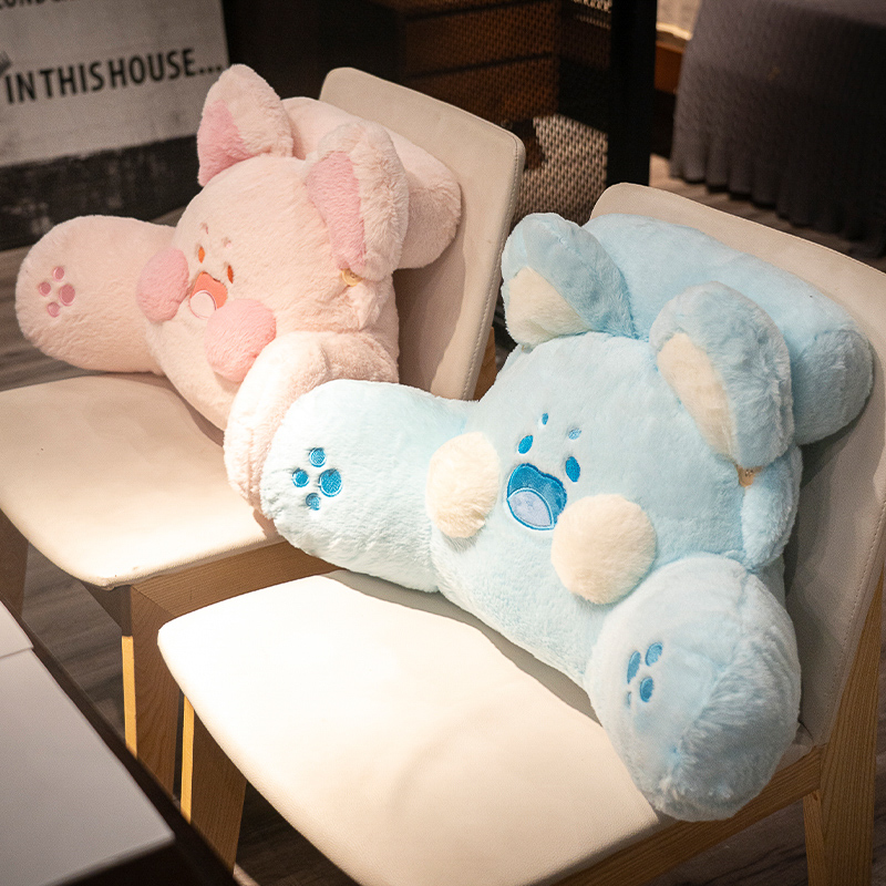 嘟嘟猫腰垫腰枕嘟嘟喵办公室久坐椅子护腰靠垫抱枕座椅床上靠背垫