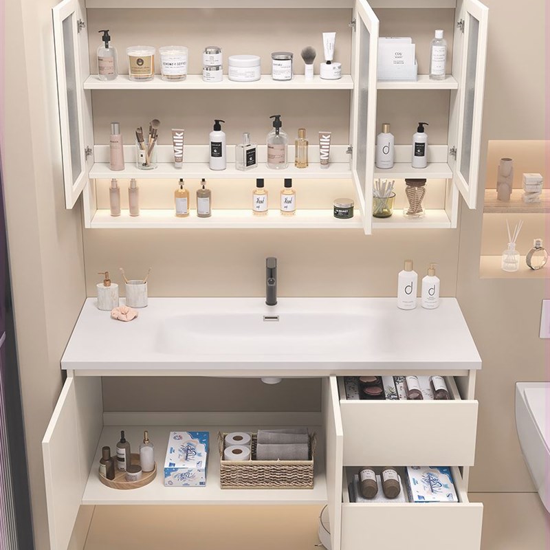 加工智能浴室柜8/78CM88cm98公分108/118厘米洗漱洗脸台盆柜