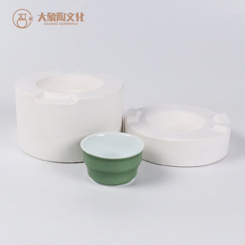 竹节杯陶艺陶瓷石膏注浆模具陶泥泥浆成型定制小茶杯茶盏大象陶