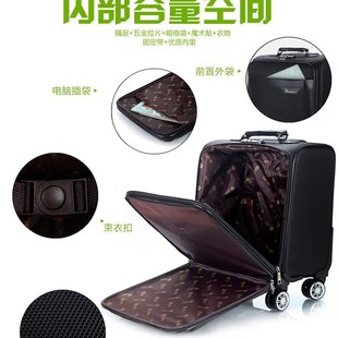 拖 行李箱18寸女手提登机箱牛津布A箱拉杆箱男机长铁路乘务箱密码