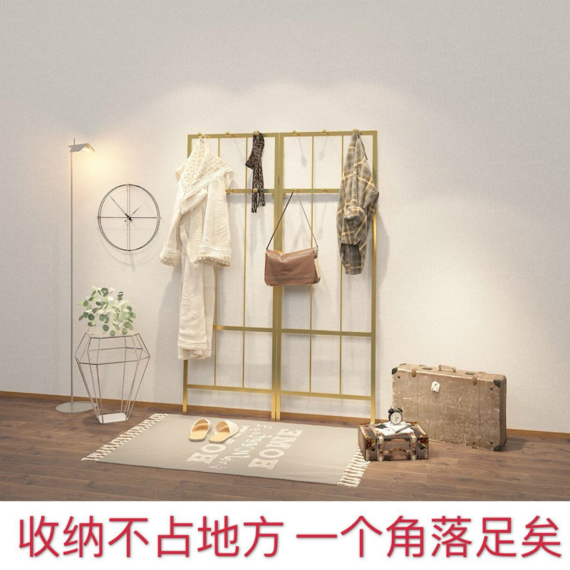 衣架落地卧室欧式省空间公创意转角衣帽架挂衣架家用多功能