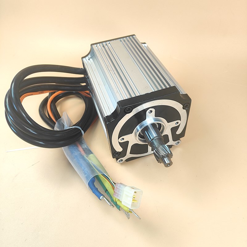南普电动三轮车电机 永磁同步 W72无刷直流 四轮高速电机