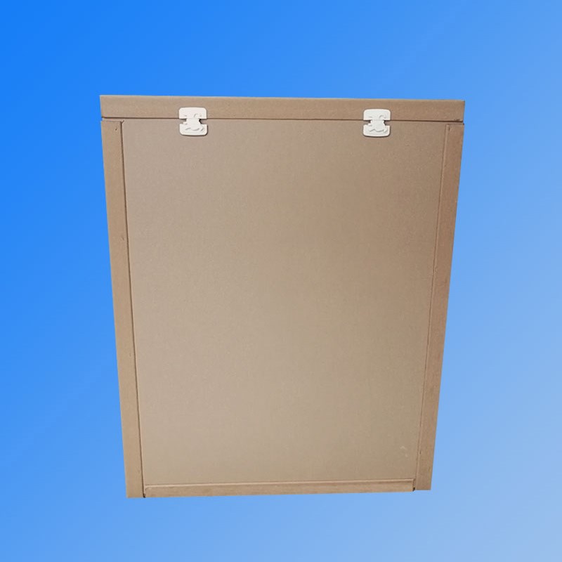 蜂窝竖瓦楞纸板箱免熏蒸商检智能显示屏物流快递包装重型出口纸箱