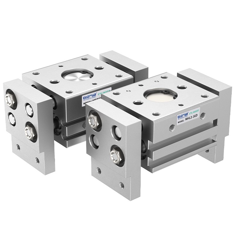 阔型手指气缸头向水平MHL2HFT2D大口径口夹