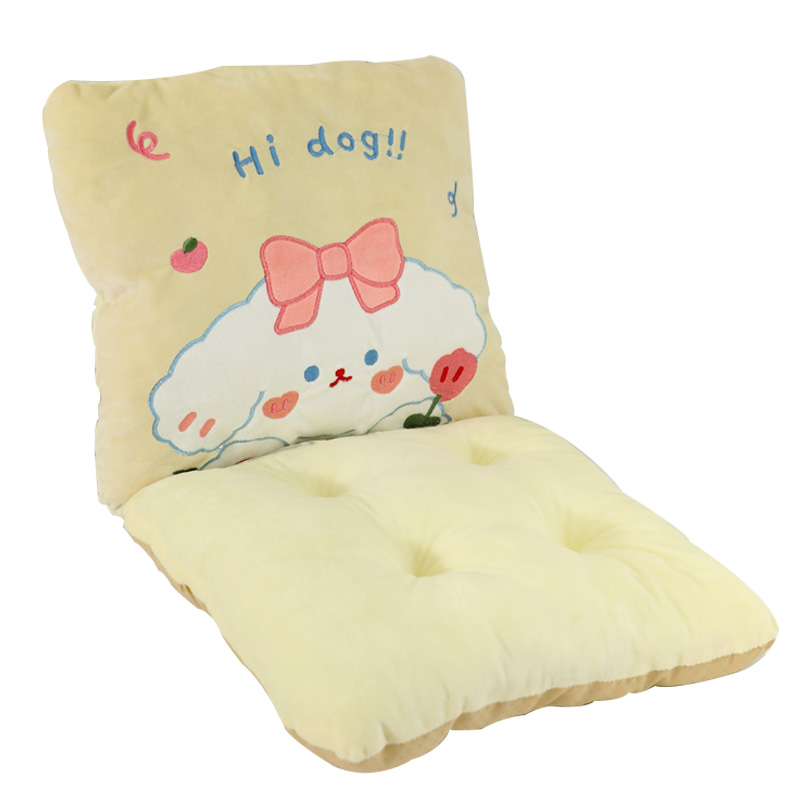 坐垫靠背一体办公室椅子垫抱枕屁垫靠垫宿舍学生教室考研久坐椅垫