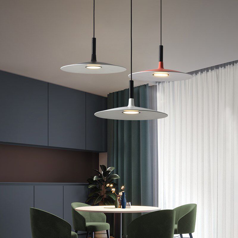 后现代飞碟吊灯酒吧卡座奶茶店单头工业风家用节能吊灯,家装灯饰光源,餐厅吊灯,淘宝优惠券,粉丝福利购,淘宝优惠卷