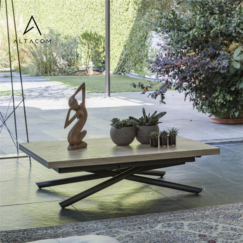 Altacom/Lotus莲花/多功能升降折叠餐桌茶几两用家用简约拓展桌面