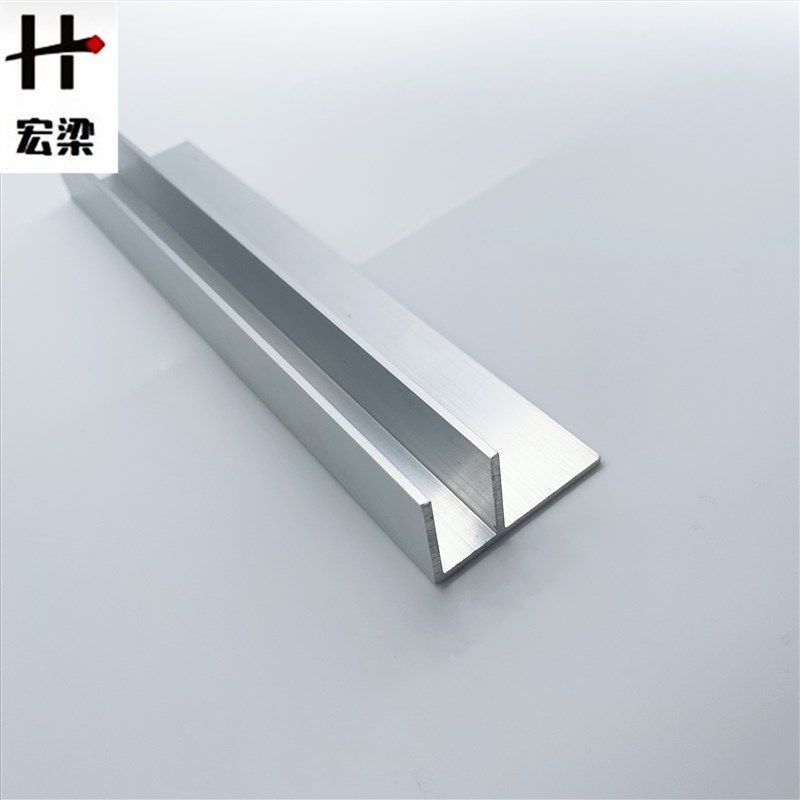 铝合金F槽**哑光银色预埋 玻璃卡槽固定地槽 包边滑轨槽,金属材料及制品,铝材/铝型材/铝合金,淘宝优惠券,粉丝福利购,淘宝优惠卷