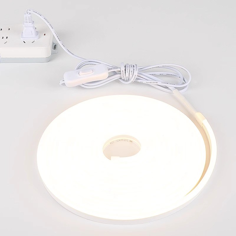 客厅灯带led灯条房间装饰卧室氛围灯霓虹荧光发光彩色线型灯200V