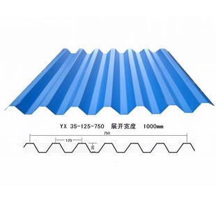 mm厚Y7型镀锌压型钢板 彩钢瓦愣板