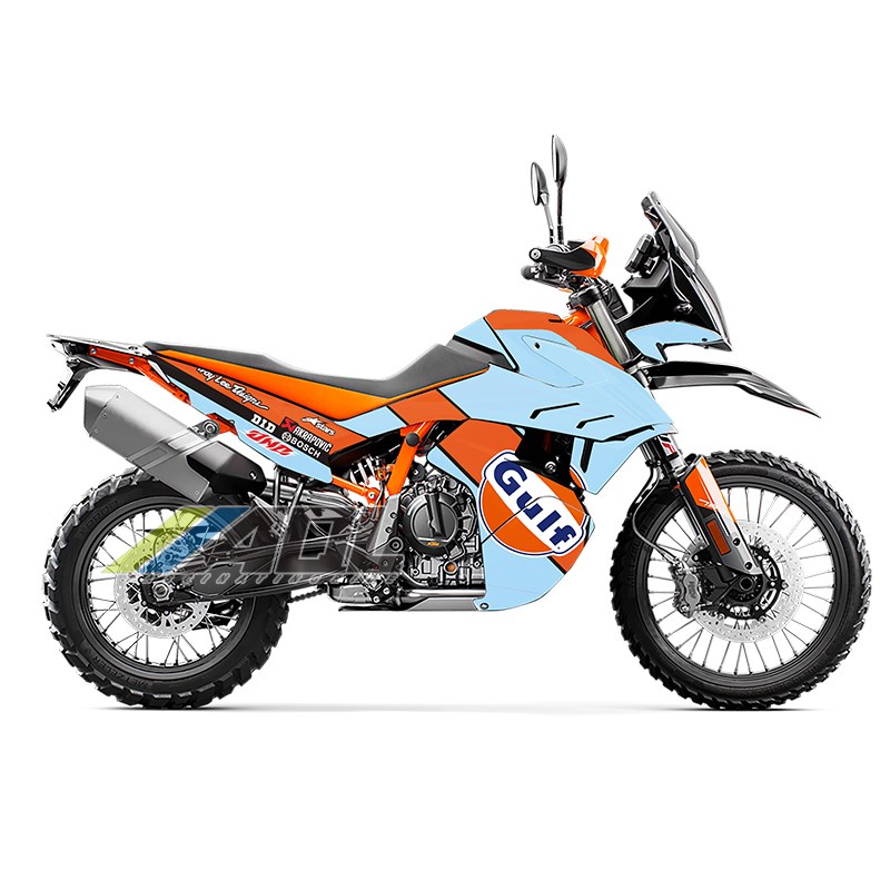适用KTM 790ADV摩托车全车贴膜版画贴纸贴花改装版花车身贴画拉花