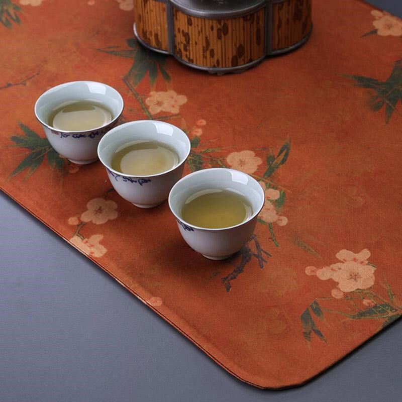 茶道织锦茶垫面加厚功夫茶道宋锦茶道布席席子茶铺桌旗,居家布艺,茶席,淘宝优惠券,粉丝福利购,淘宝优惠卷