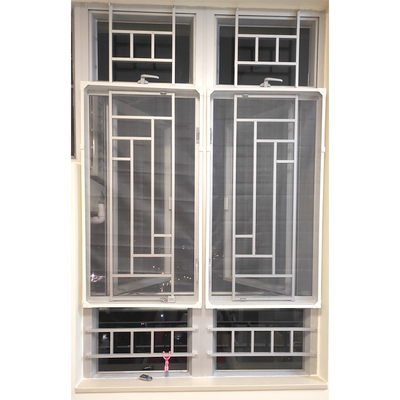 有窗花平开窗外推窗纱窗加高底框DIY磁性纱窗自粘隐形防蚊窗纱