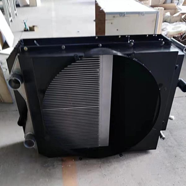 山推50装载机铲车53H SL50WN水箱 散热器总成 水室 中冷器 风圈