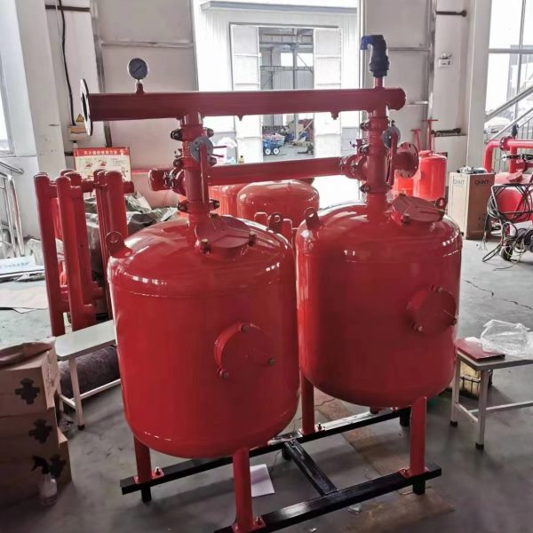钢制砂石过滤器 施肥罐农用灌溉首部过滤杂质分离自动反冲洗设备