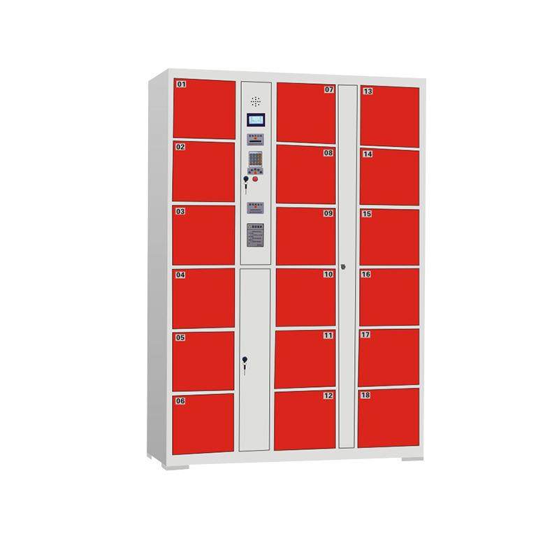 超市商场电子存包柜智能指纹锁储存柜可定制加厚寄存储物柜