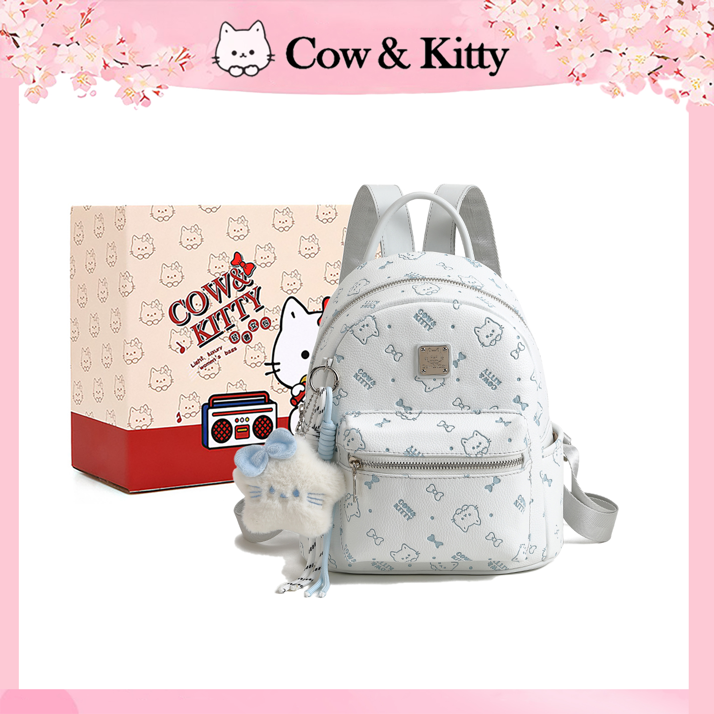 大容量小众百搭减龄大学生双肩包