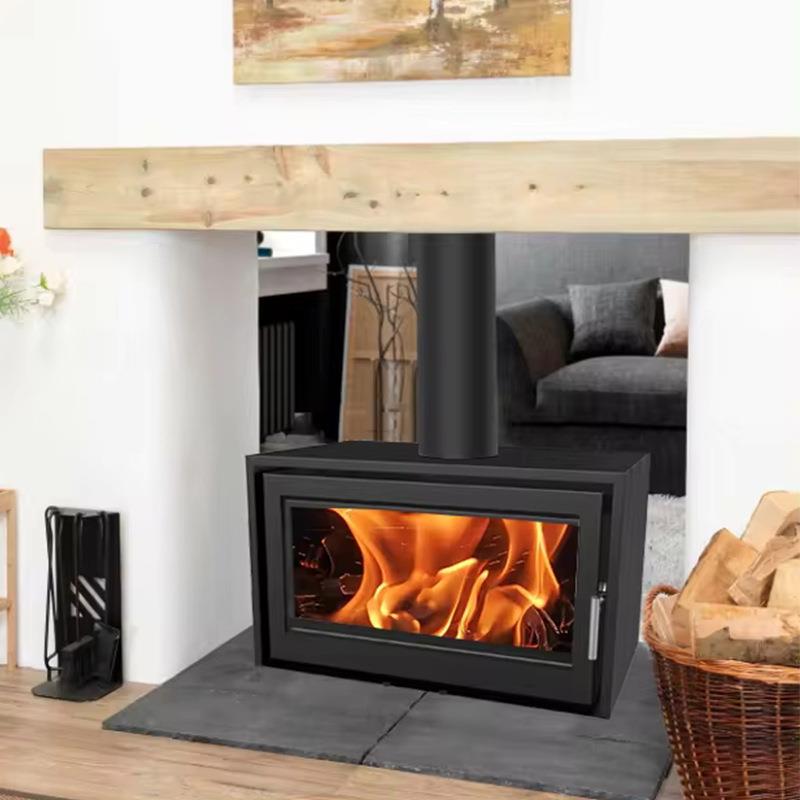 冬季取暖炉简约大功率燃木真火壁炉客厅自建房取暖器