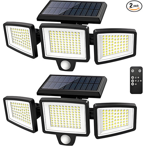 可折叠一体太阳能灯太阳能户外灯家用庭院灯防水感应灯室外照明灯