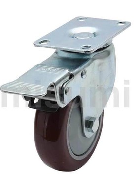 经济型脚轮 C-CJLK CJLJ CJLS CJLN CJLNS75 100 125-U万向刹车轮