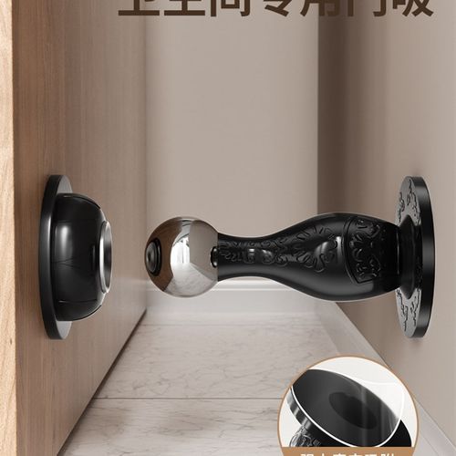 卫生间浴室门吸防水防霉防生锈门挡器关门防撞免打孔硅胶磁力门挡