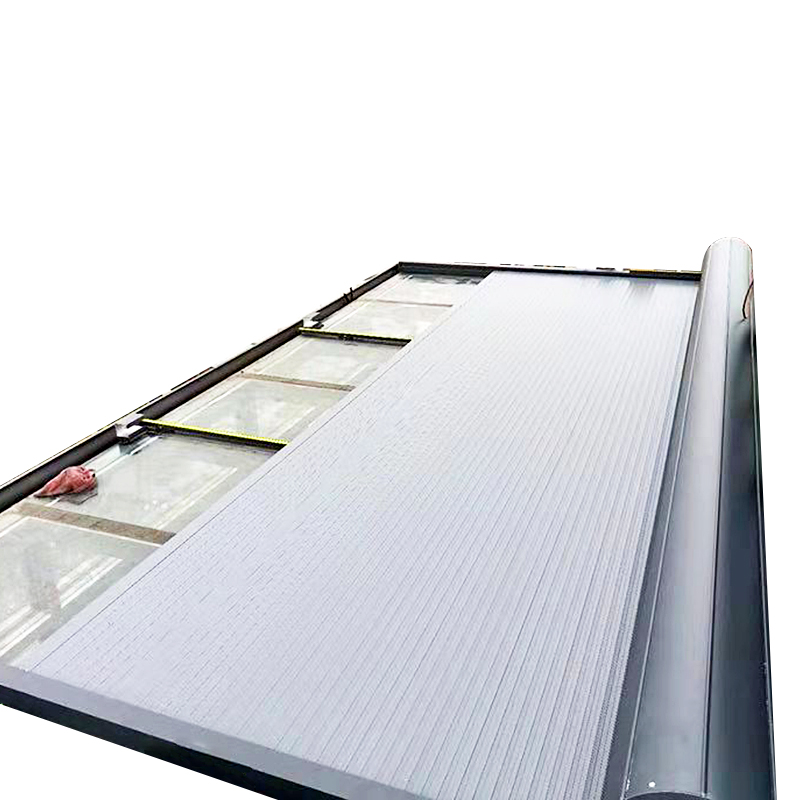 室外 欧式全外遮阳 顶帘电动铝合金 窗帘遮阳 帘蜂巢卷帘窗