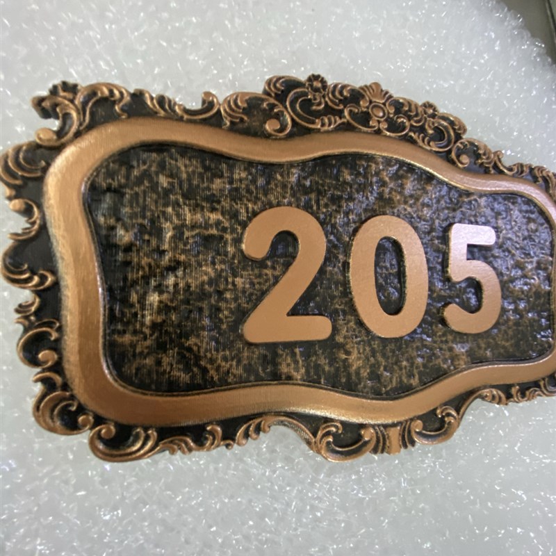 复古门牌号别墅小区门牌标识牌楼栋牌楼层指示牌定制做