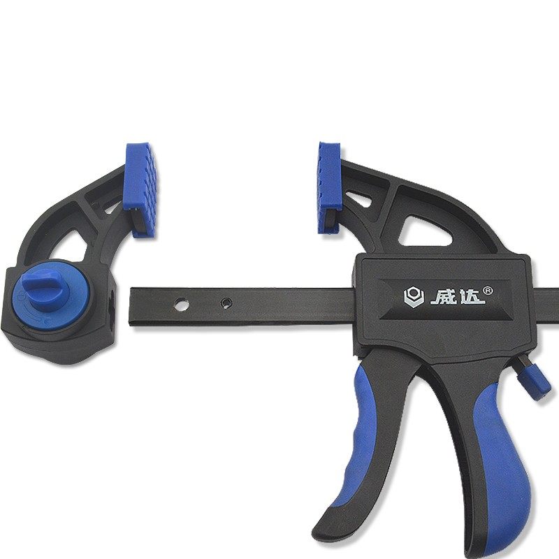 威达 快速F夹木工夹子夹具夹钳固定工具压板压紧器f字夹快速,五金/工具,G/F字夹,淘宝优惠券,粉丝福利购,淘宝优惠卷
